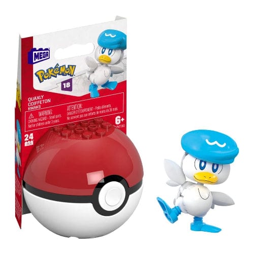 Toys Pokémon: MEGA™ Construx - Poké Ball Figure Quaxly