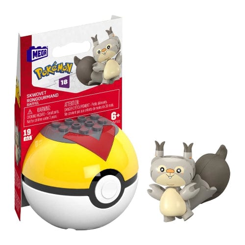 Toys Pokémon: MEGA™ Construx - Poké Ball Figure Skwovet