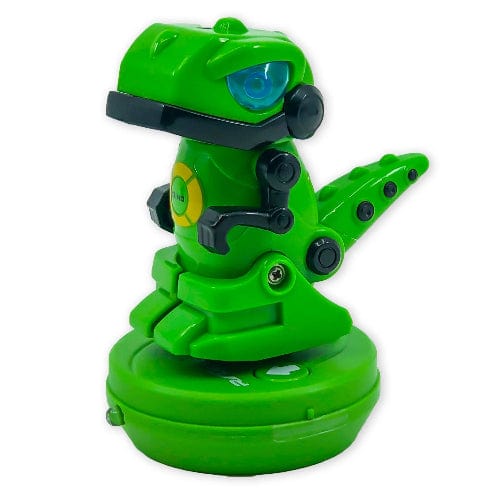 Toys RC: Mini Robot In A Can - Green Dino