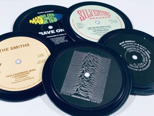 Record Label Coasters Record Label Coasters - 1980s