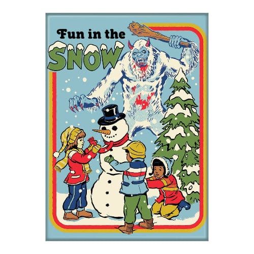 Steven Rhodes: Fun In the Snow - Magnet