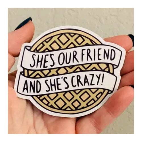 Stickers Stranger Things: She's Crazy - Sticker