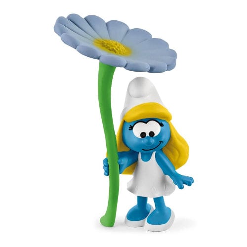 Toys The Smurfs: Smurfette With Flower - Figurine
